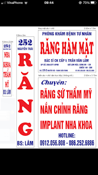 Phòng khám Răng Hàm Mặt Bác Sĩ Lâm