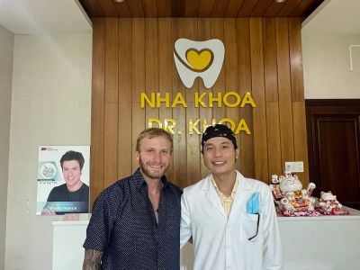 Dr. Khoa Dental clinic interior in Da Nang