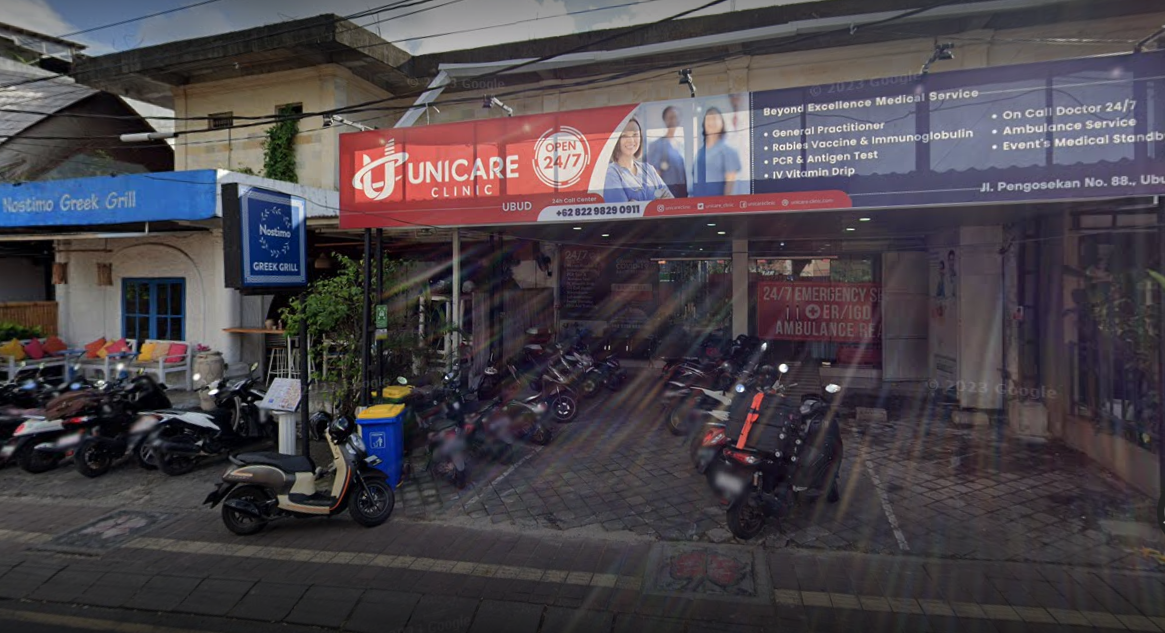 Unicare Clinic Ubud Bali dental clinic