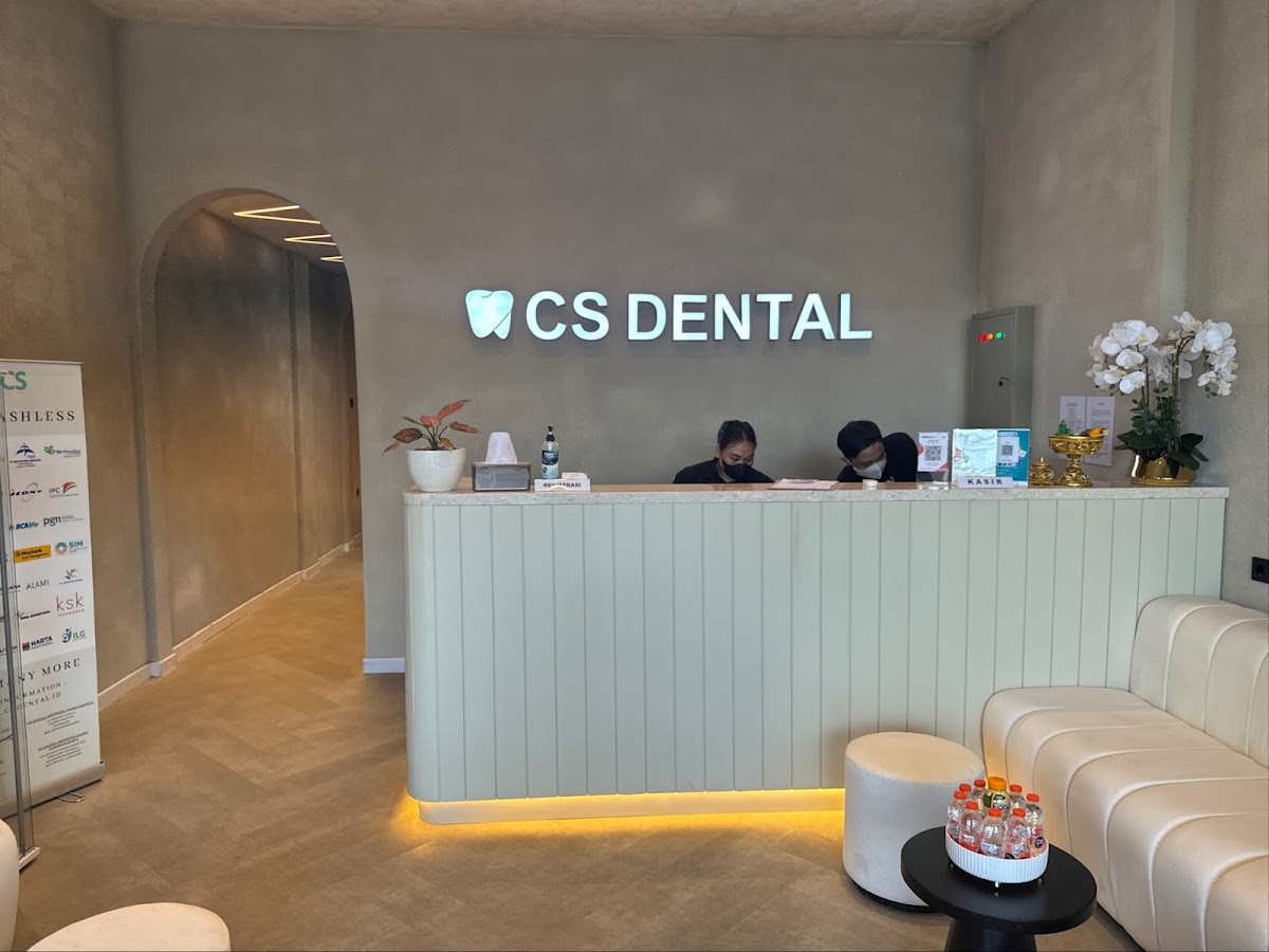 CS DENTAL BALI reception area