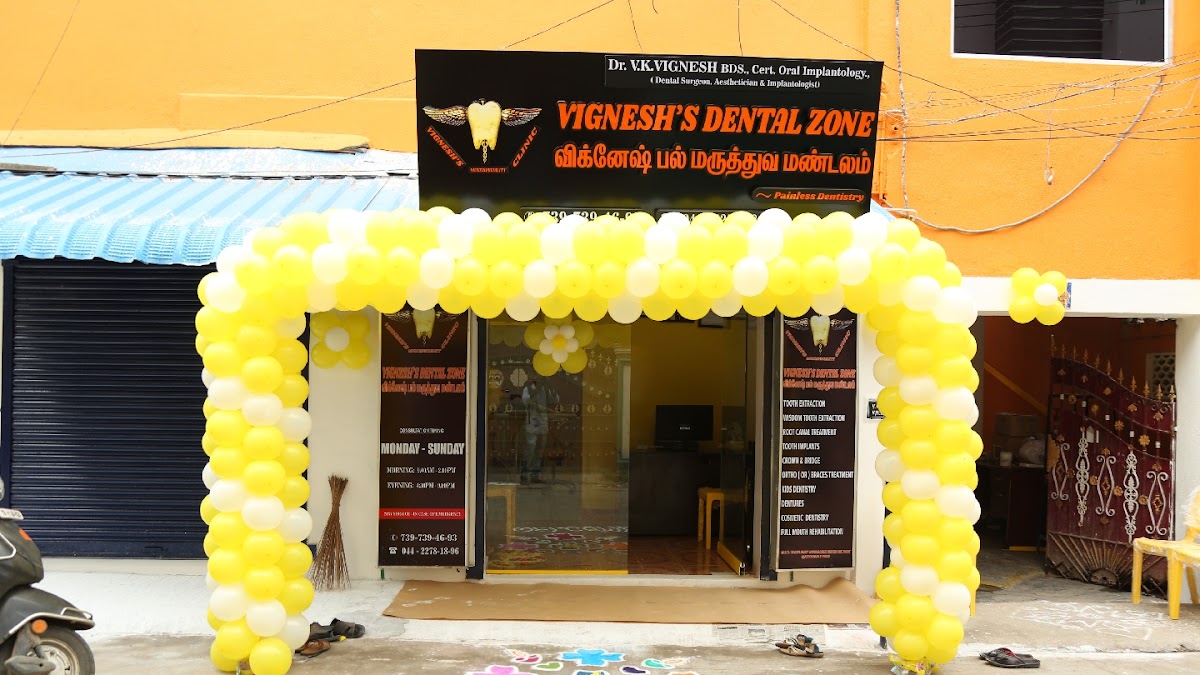 Vignesh's Dental Zone dental clinic