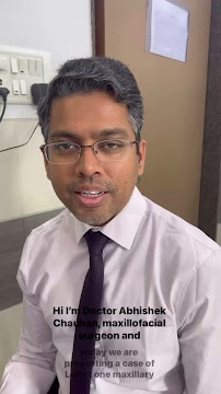 Dr. Abhishek Chauhan | Maxillofacial surgeon (Sharan Hospital)