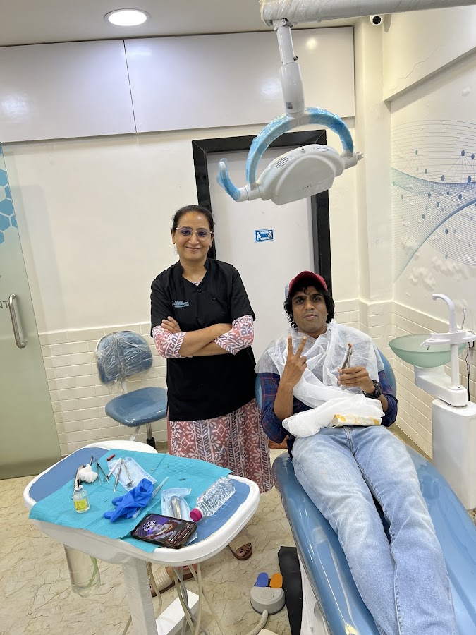 Richa's Cosmodent dental clinic in Mumbai