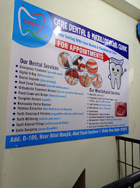 CARE DENTAL AND MAXILLOFACIAL CLINIC