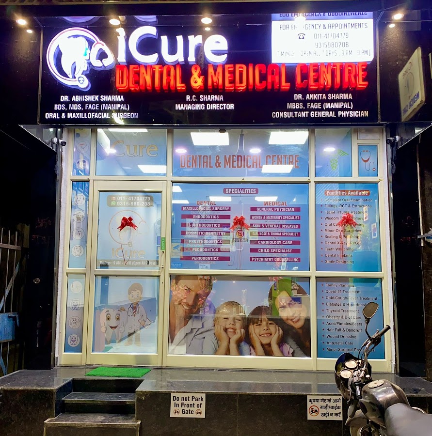 iCure Dental & Medical Centre dental clinic in New Delhi