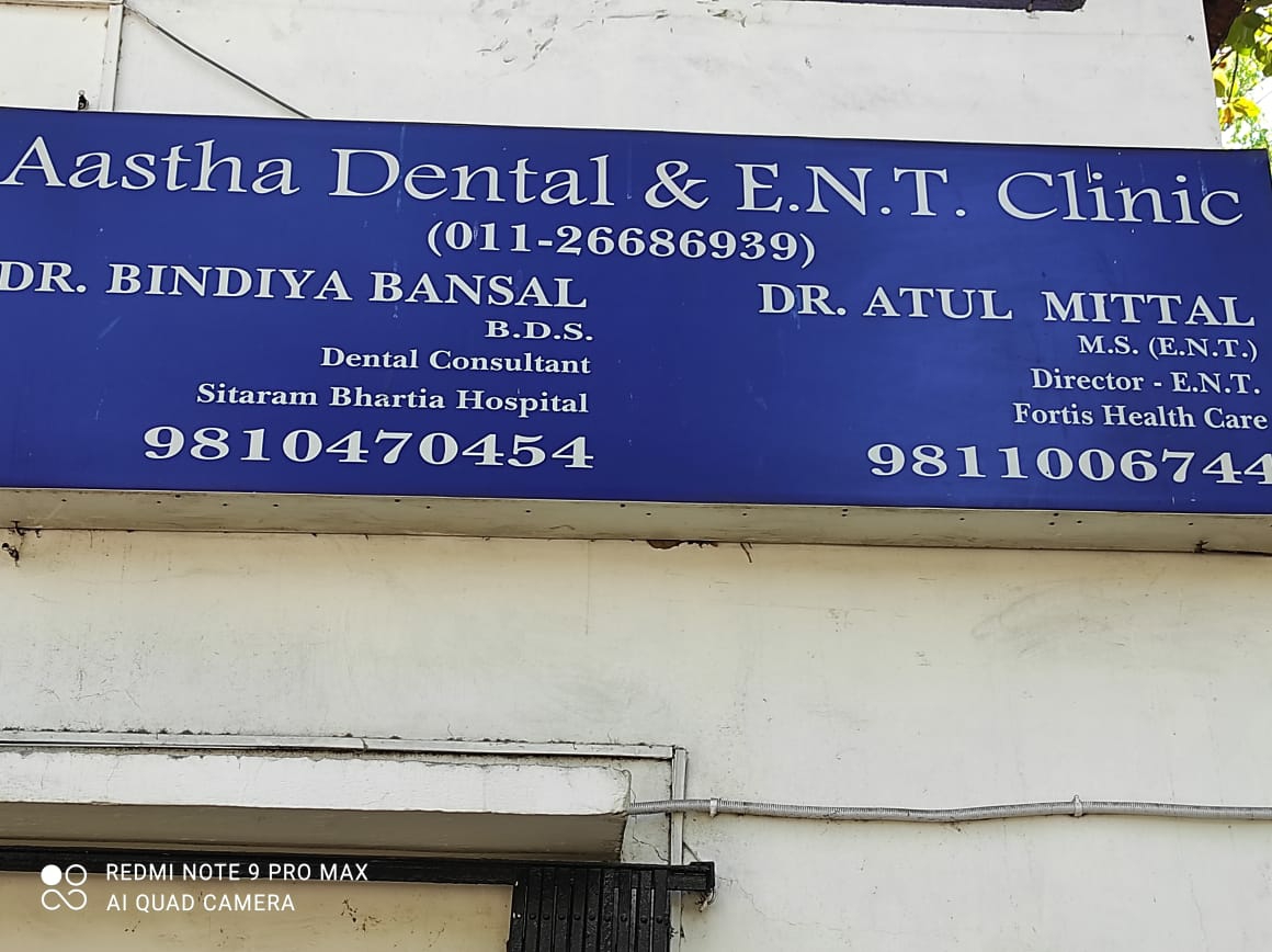 Aastha Dental dental clinic in New Delhi