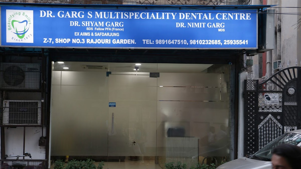 Dr. Garg's Multispeciality Dental Centre dental clinic in New Delhi