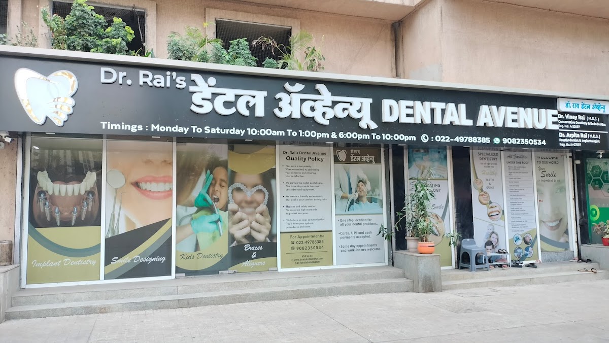 Dr. Rai's Dental Avenue dental clinic in Mumbai
