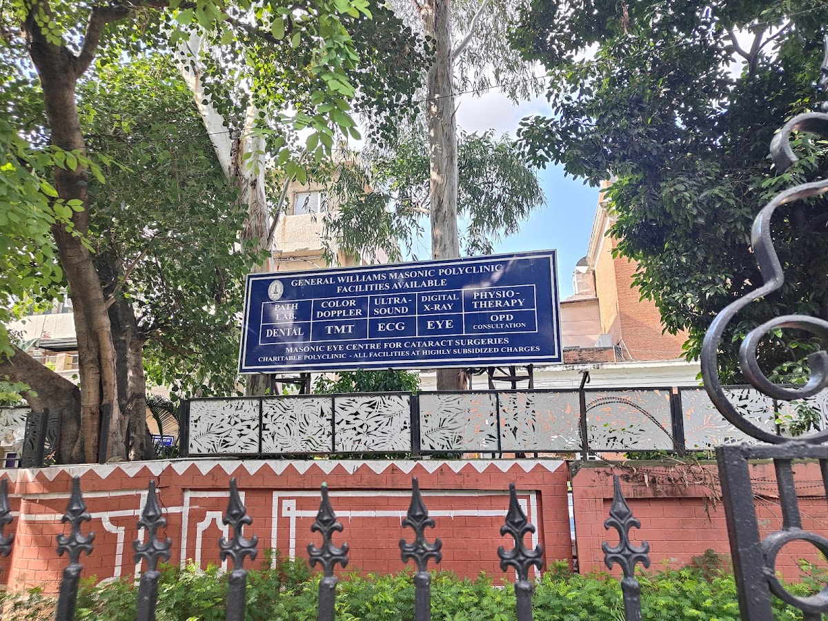 General Williams Masonic Polyclinic dental clinic in New Delhi