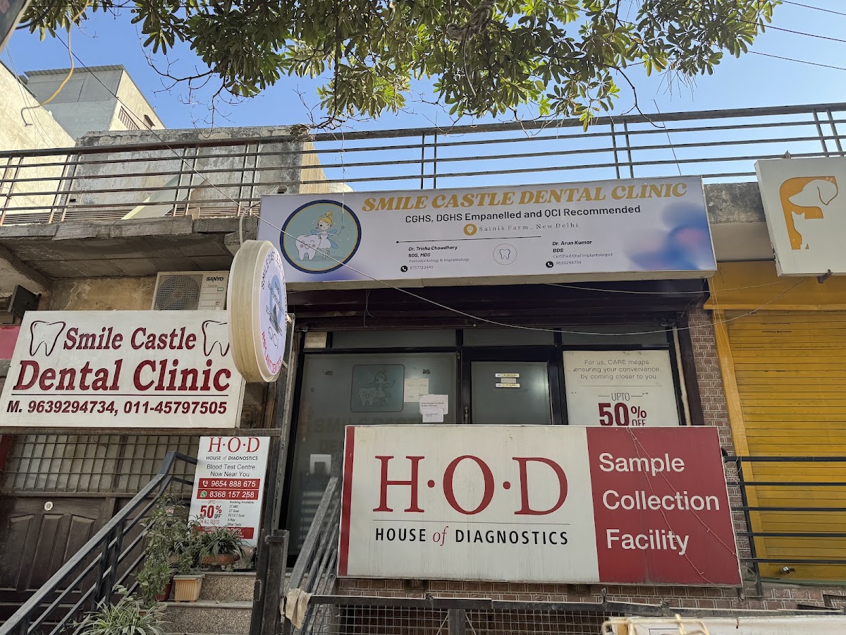 Smile Castle dental clinic in New Delhi