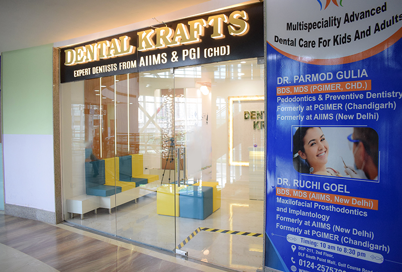 Dental Krafts dental clinic in New Delhi