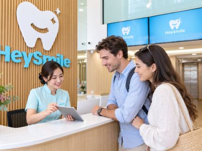 HeySmile Dental Clinic, full acrylic denture in Bangkok