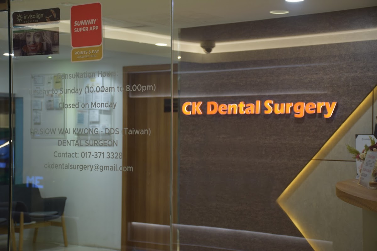 Dental Clinic CK Dental Surgery @ Sunway Velocity dental clinic in Kuala Lumpur