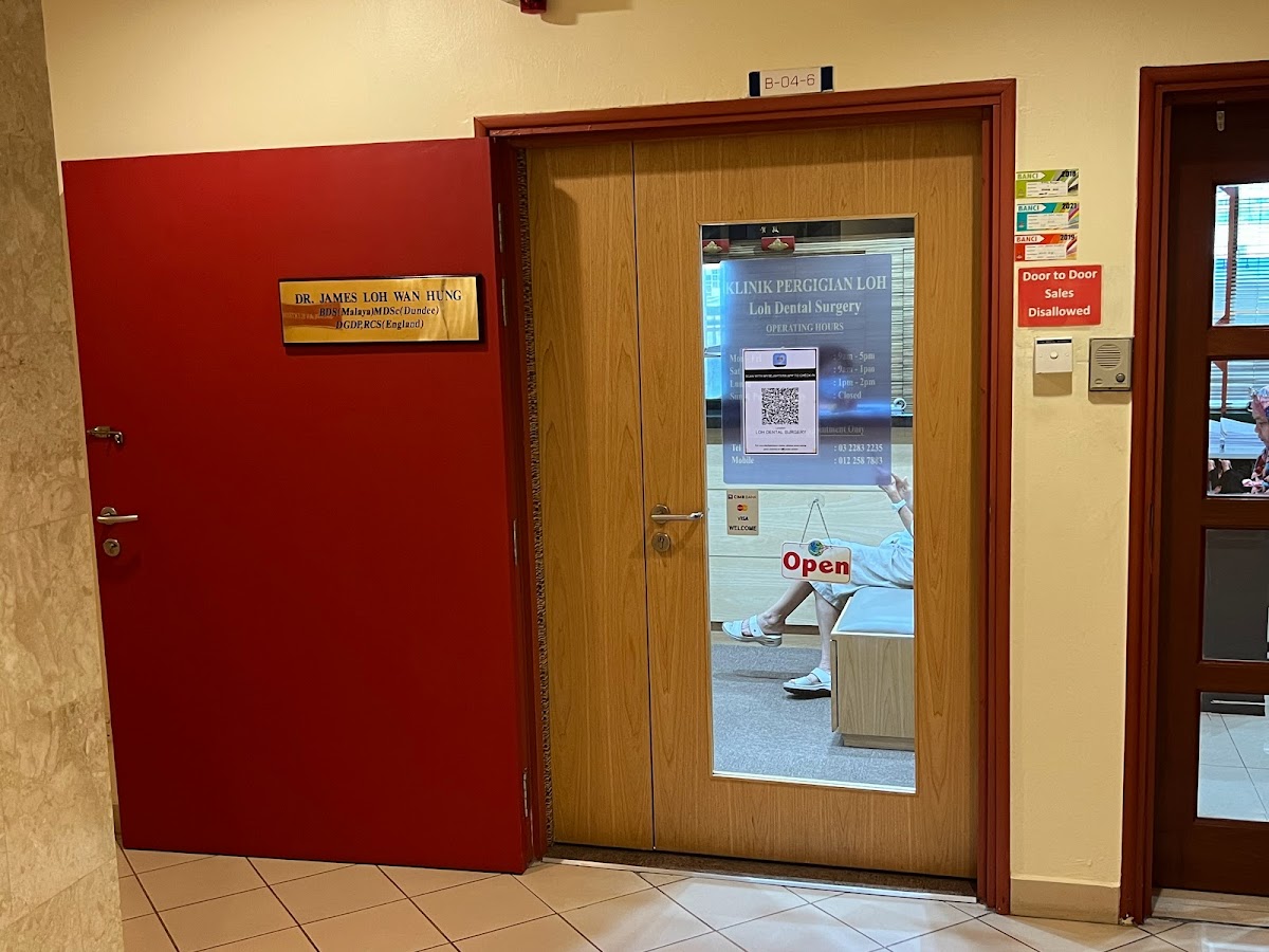 Dental Clinic LOH Dental Surgery {dr James Loh} dental clinic in Kuala Lumpur