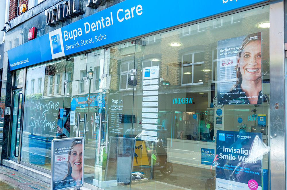 Bupa Dental Care Soho - dental clinic in London, United Kingdom