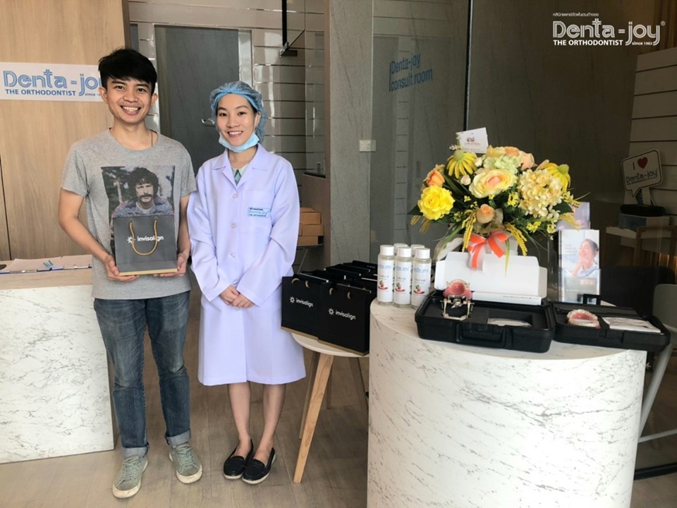 Dentajoy Pattaya (เดนต้าจอย สาขาพัทยา) จัดฟันใส Invisalign จัดฟัน Brava วีเนียร์ รากเทียม