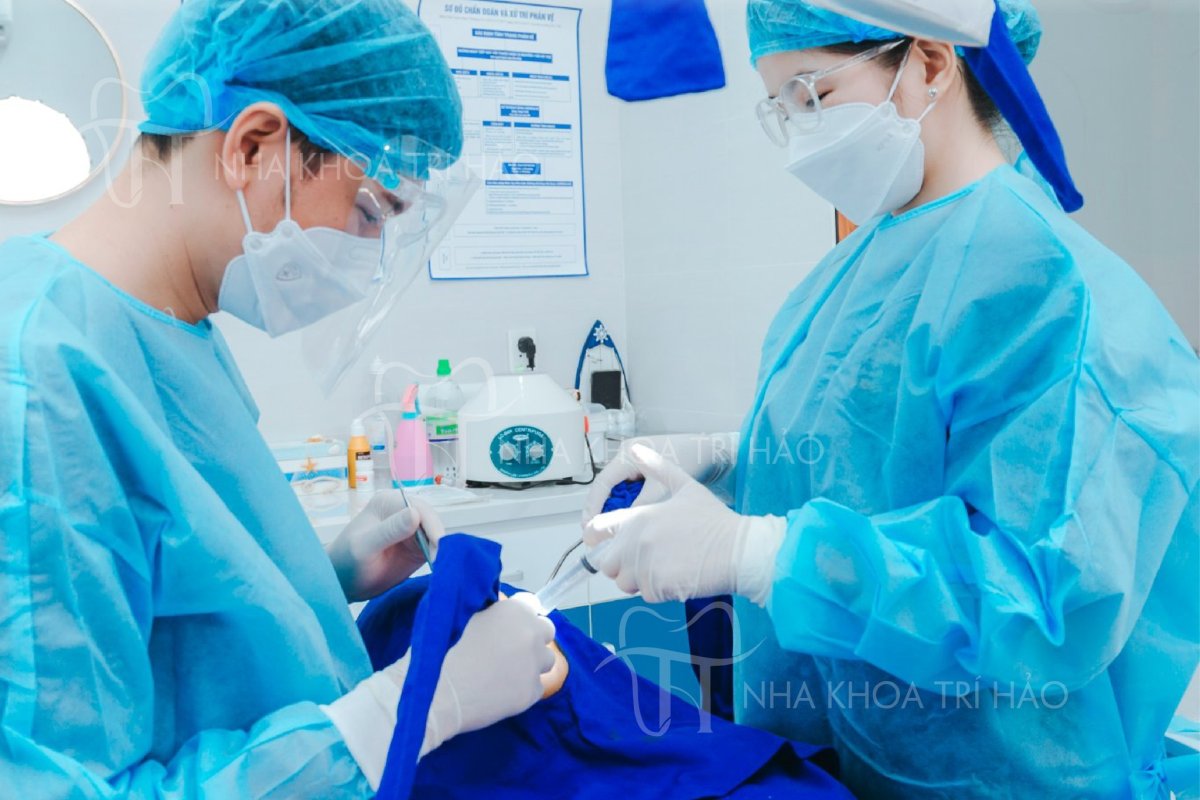 Tri Hao Dental Clinic Phu Quoc treatment area