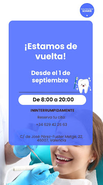 Clínica dental en Patraix, Sonríe Centro de Salud Dental