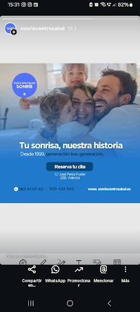 Clínica dental en Patraix, Sonríe Centro de Salud Dental