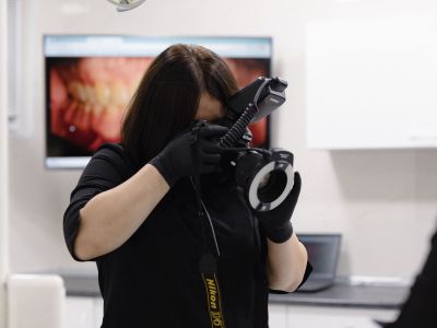 Shine Dentistry clinic interior in Batumi
