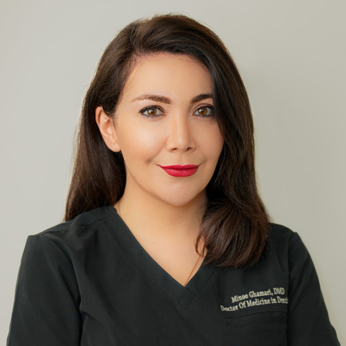 Principal Dentist Minoudokht Ghamari Gilvaei - Cosmetic dentistry