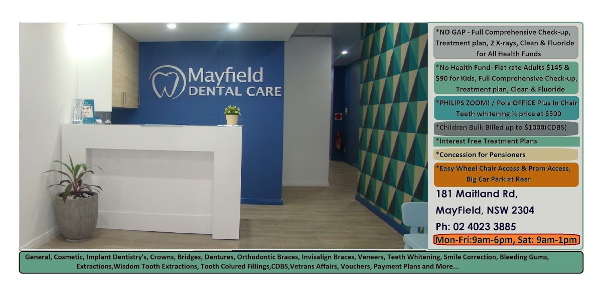 Mayfield Dental Care - dental clinic in Newcastle, Australia