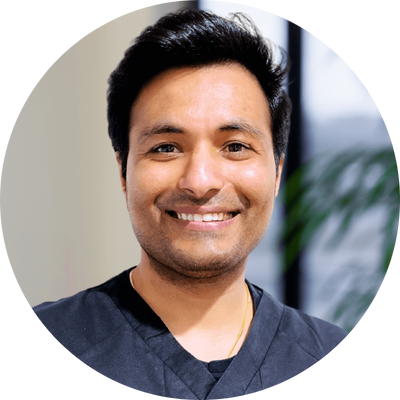 Dentist Purvesh Modi - Clear aligner orthodontics, full mouth rehabilitation, composite and porcelain veneers, prosthetics
