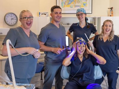 Bay Dental Care treatment room in Hastings