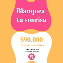 Dra. Camila Goic - Cirujana Dentista Especialista en Armonización Orofacial
