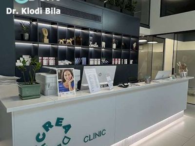 Crea Dent clinic interior in Tirana