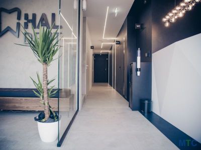 HALDENT Dental Clinic waiting area in Krakow