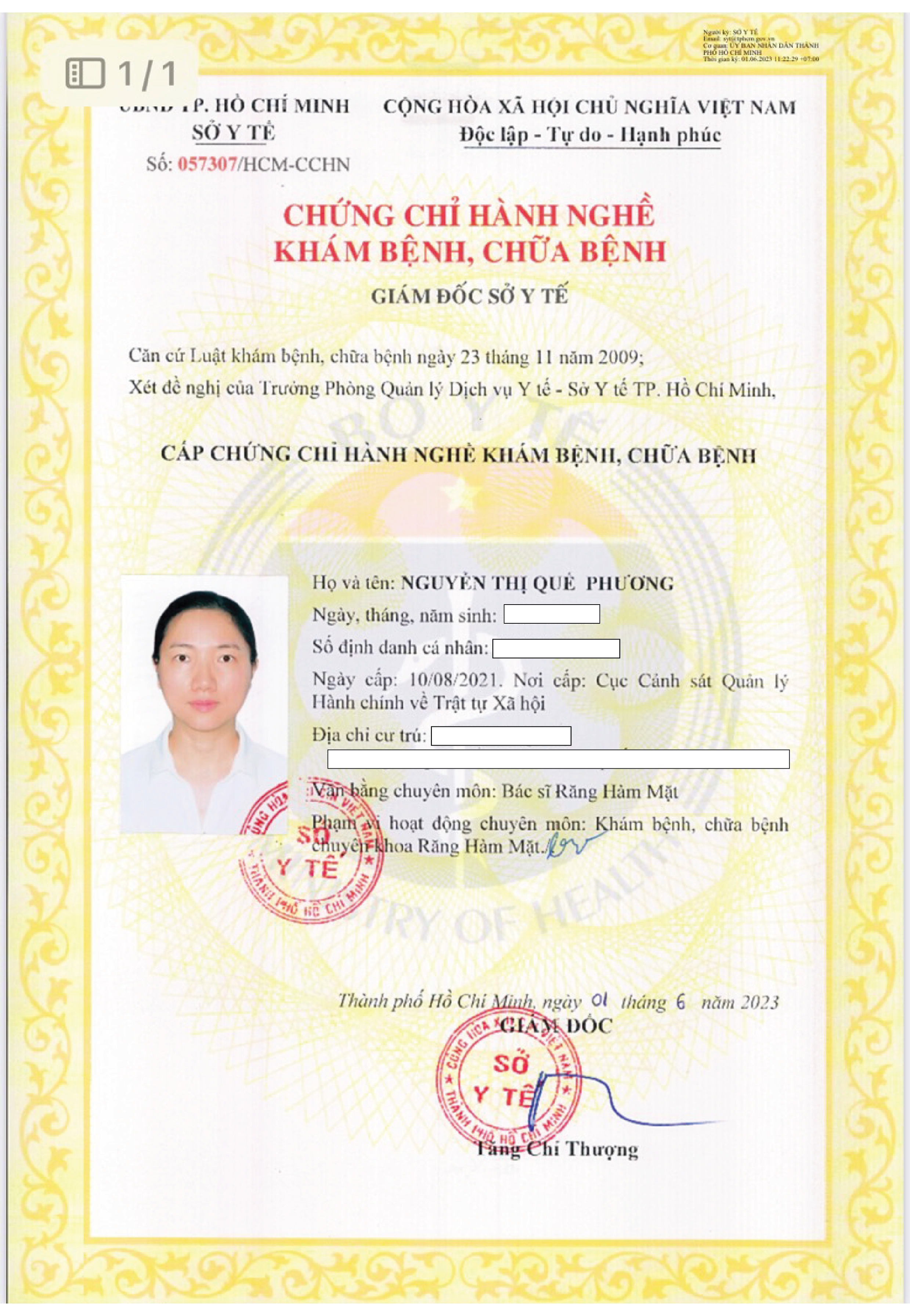 Dr. Nguyen Thi Que Phuong
