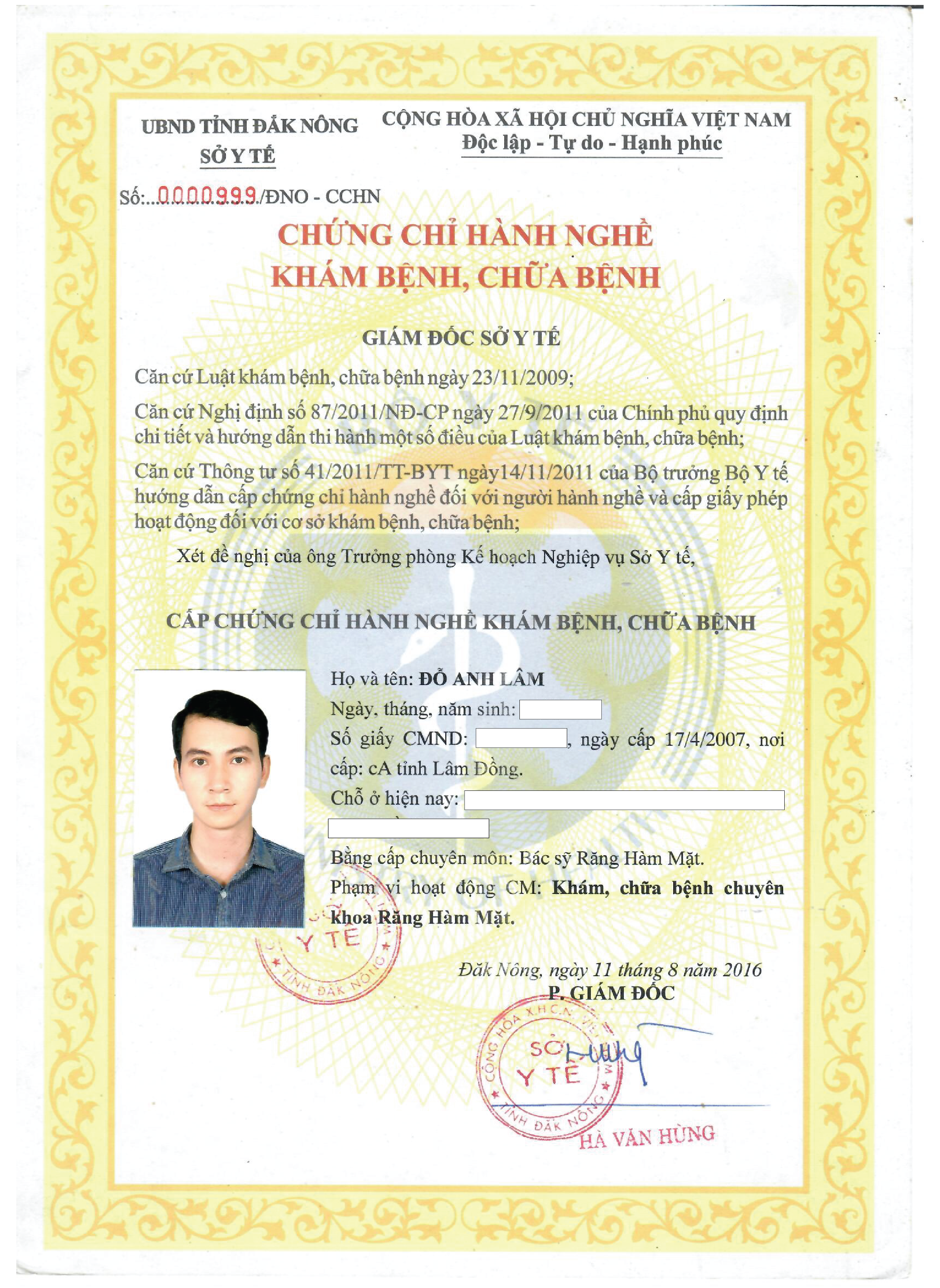 Dr. Do Anh Lam