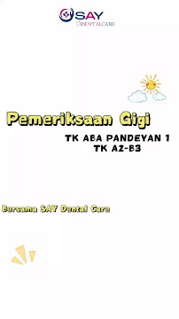 Dokter gigi SAY dental care pandeyan jogja