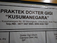 Kusumanegara Dental Care Praktek Dokter Gigi