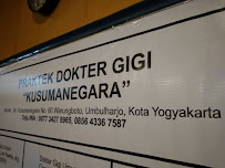 Kusumanegara Dental Care Praktek Dokter Gigi