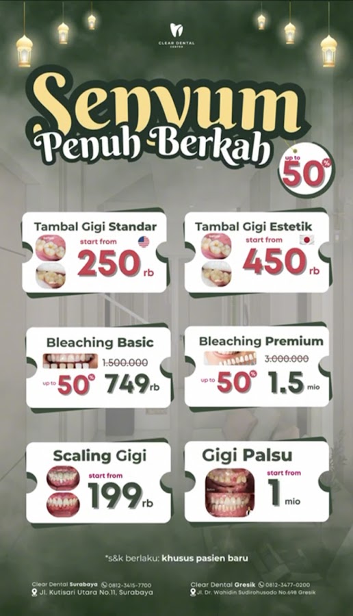 Clear Dental Center - dental clinic in Surabaya, Indonesia