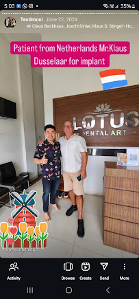 Lotus Dental Art Medan - Praktek Dokter Gigi Spesialis - drg Darius Sp.Perio, drg Felix Sp.Pros, drg Christinawaty Sp.Ort