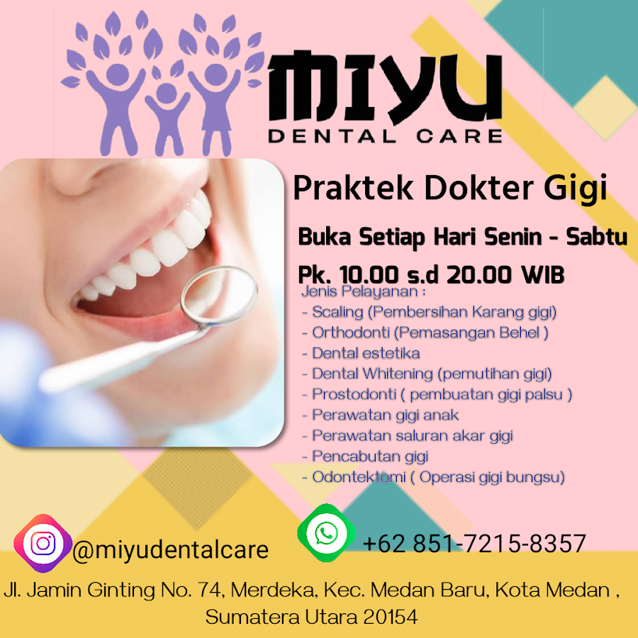 Miyu Dental Care - dental clinic in Medan, Indonesia