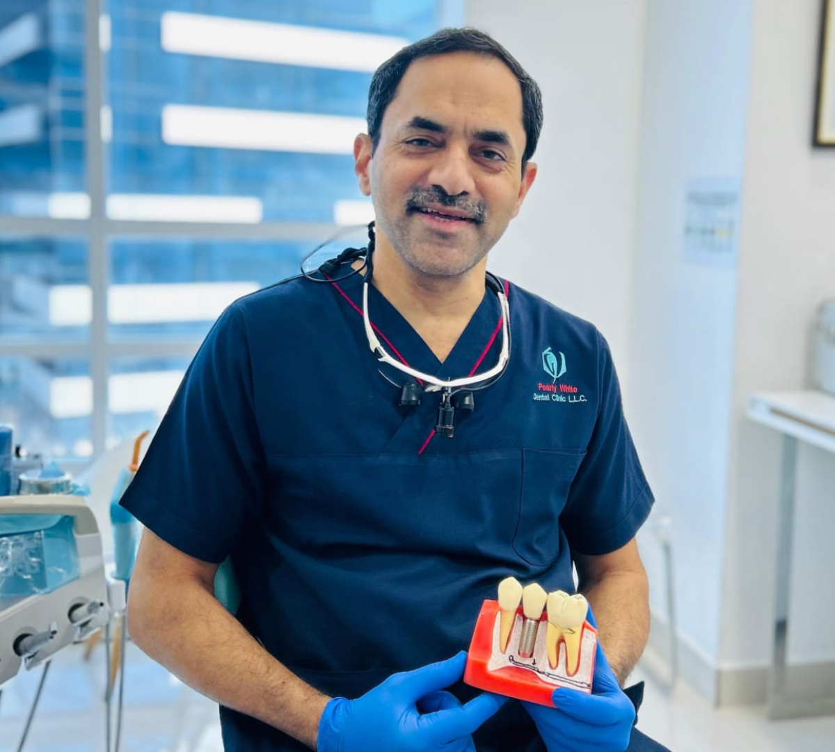Founder and Lead Dentist Mohammed Himayat Ali Khan - Dental implants, oral surgery, root canal treatment, pediatric dentistry, smile makeovers