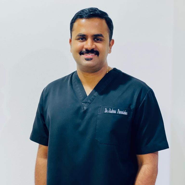 Specialist Periodontist, Implantologist Jishnu Pannicker - Periodontics, Implantology