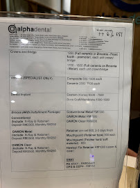 Alpha Dental Clinic KSL City Mall