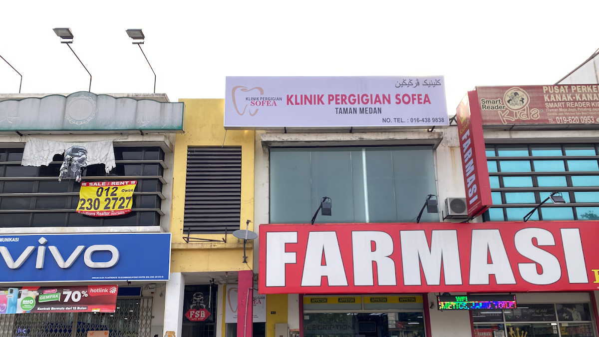 Klinik Pergigian Sofea dental clinic in Petaling Jaya