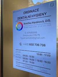 Dentální hygiena - Anežka Horáková, DiS.