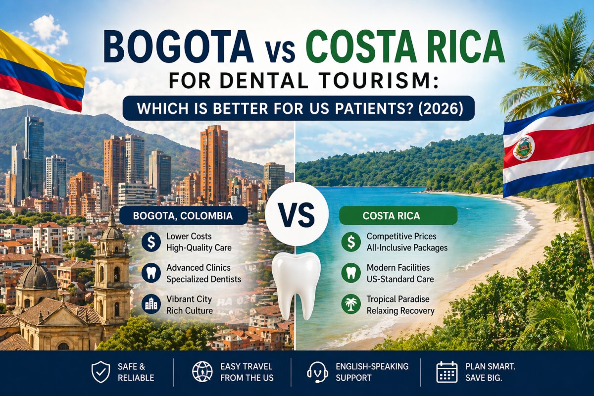 Bogota vs Costa Rica for Dental Tourism: Which Is Better for US Patients? (2026)