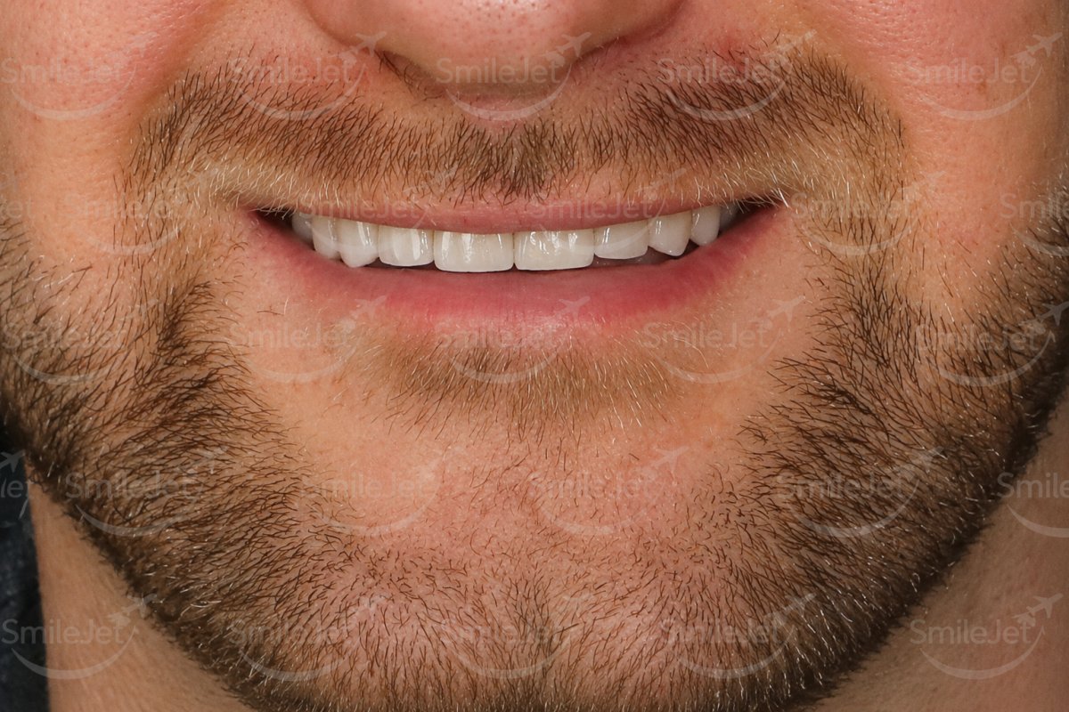 After — Riley's Smile Makeover in Hanoi: 20 Crowns and Veneers for $7,000 vs $20,000 in Perth