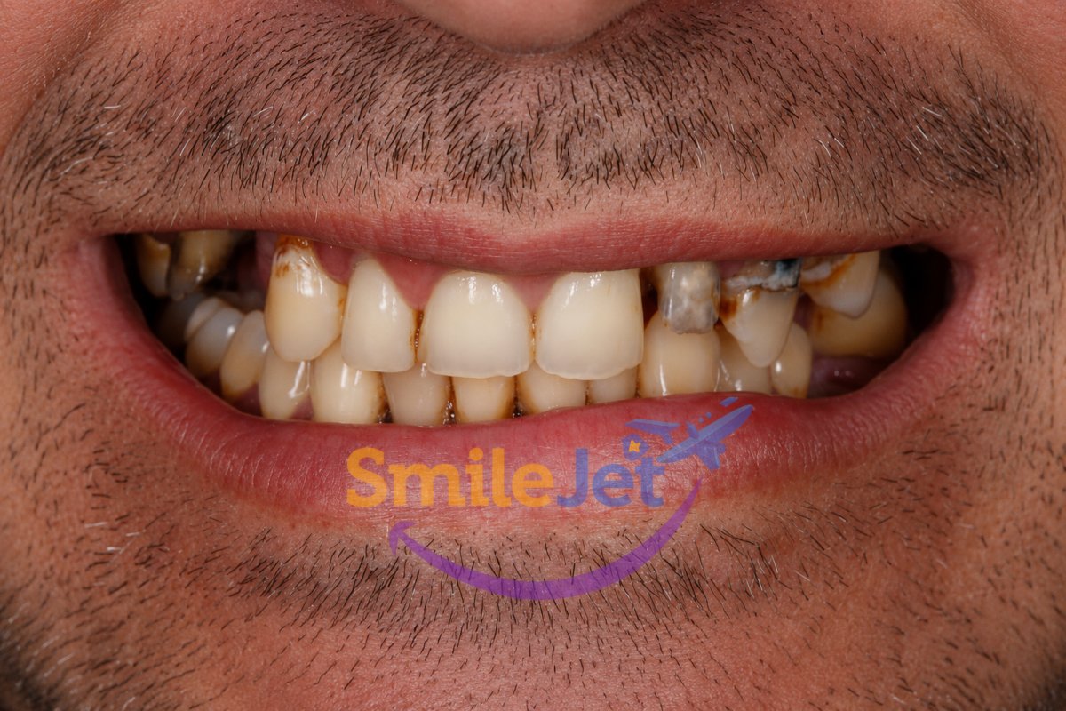 Before: Vitor All-on-4 Full Arch Zirconia Ho Chi Minh City