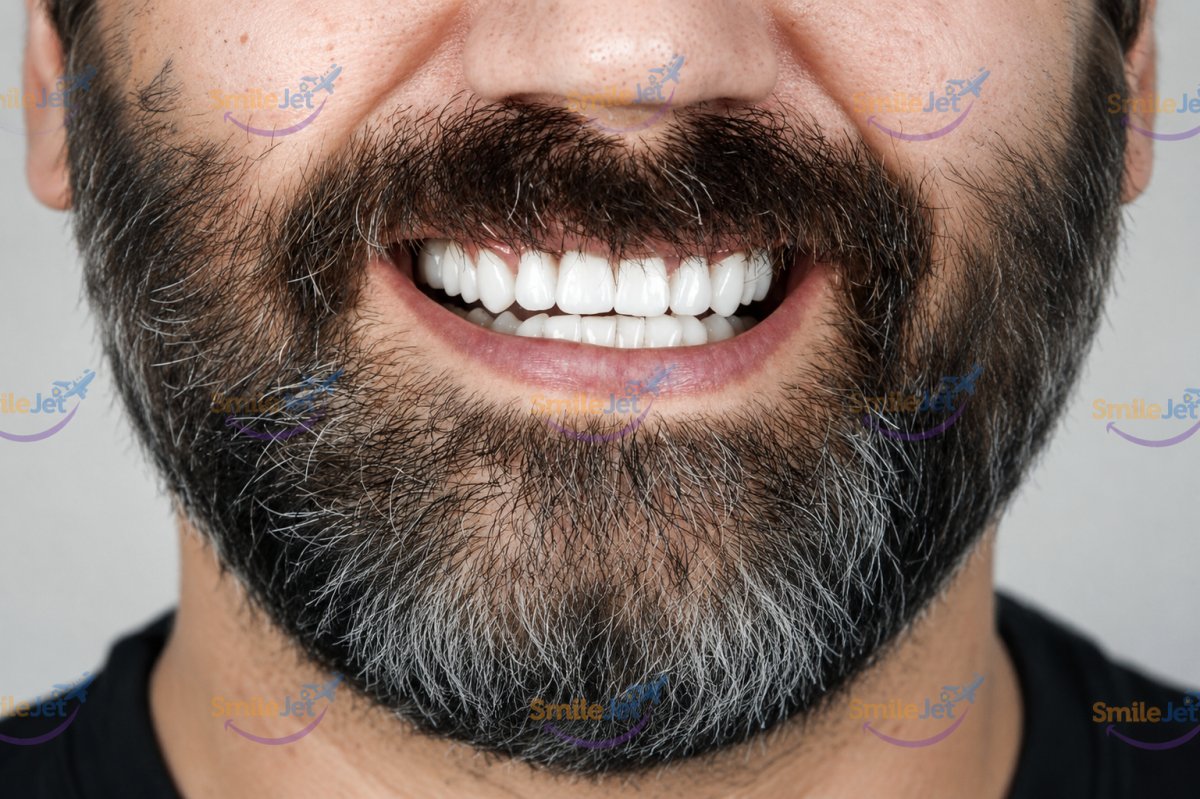 After: Dante All-on-4 Upper Arch Straumann Ho Chi Minh City